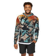 Adventure Caribou Compass Hoodie — Mountain Outdoors Graphic Pullover