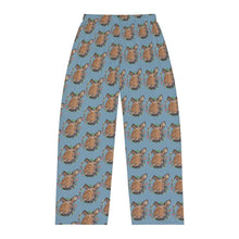 Men's Pajama Pants — Merry Moosemas   All-Over Print Sleep Lounge Pants