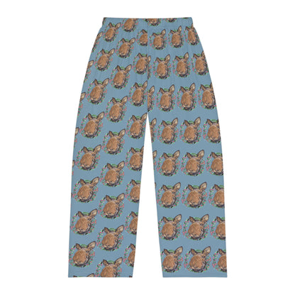 Men's Pajama Pants — Merry Moosemas   All-Over Print Sleep Lounge Pants