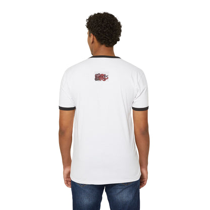 Surreal Oceanic Skull Ringer Tee