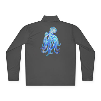 untammed Life Octopus Quarter-Zip Pullover