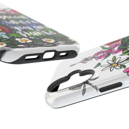 Bloom Where You’re Planted Floral Phone Case — Impact-Resistant
