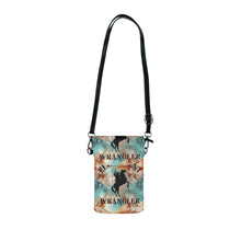 Elopement Wrangler Rodeo Crossbody Phone Wallet — Small Leather Cell Phone Pouch with Strap