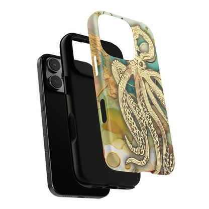 Octopus Art Phone Case – Nautical Oceanic Protective iPhone Cover