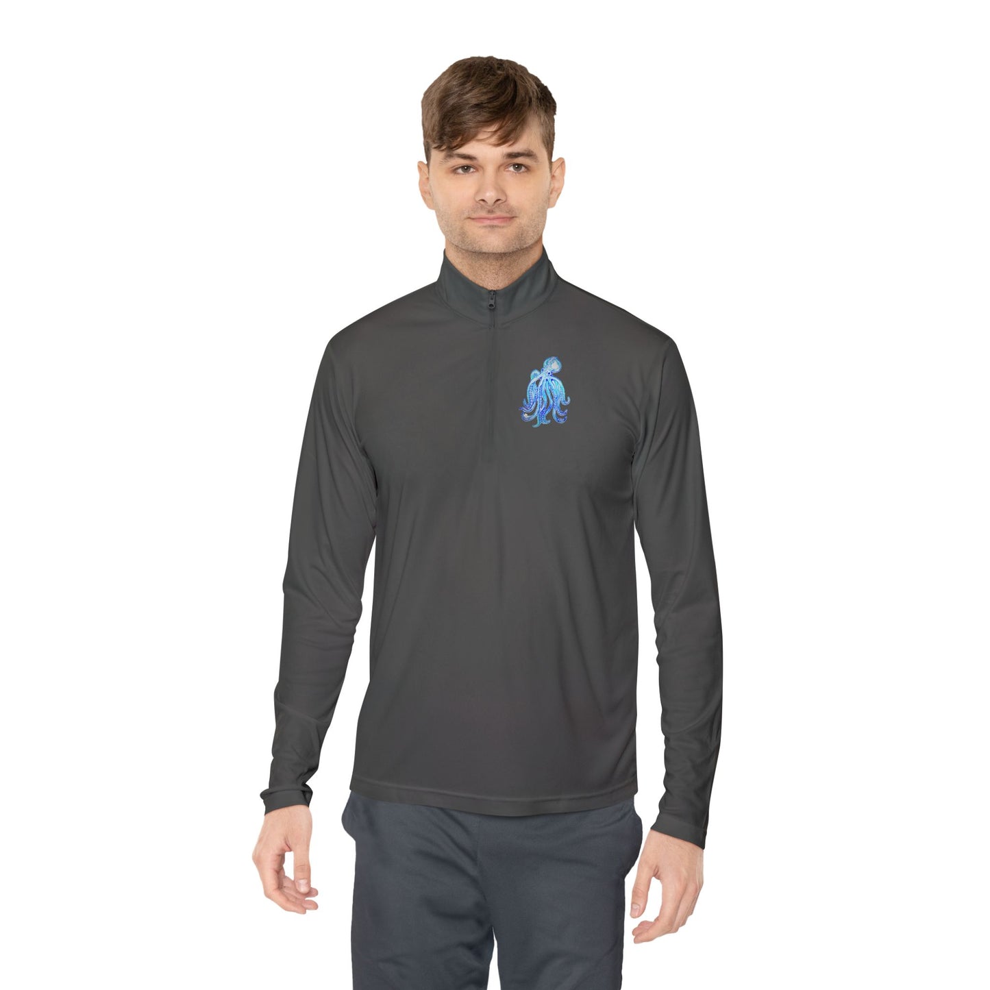 untammed Life Octopus Quarter-Zip Pullover