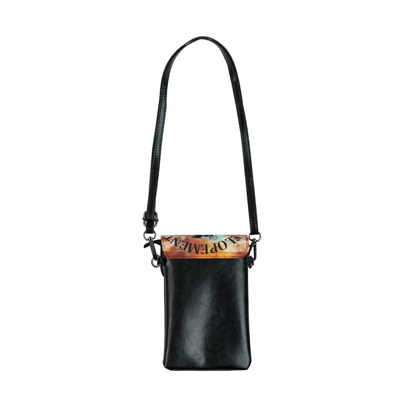 Elopement Wrangler Rodeo Crossbody Phone Wallet — Small Leather Cell Phone Pouch with Strap