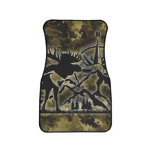 Moose Compass Camo Car Floor Mat — Single Heavy-Duty Floorliner