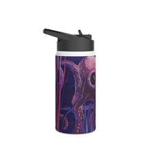 Octopus Art Stainless Steel Water Bottle — Surreal Deep Sea Design