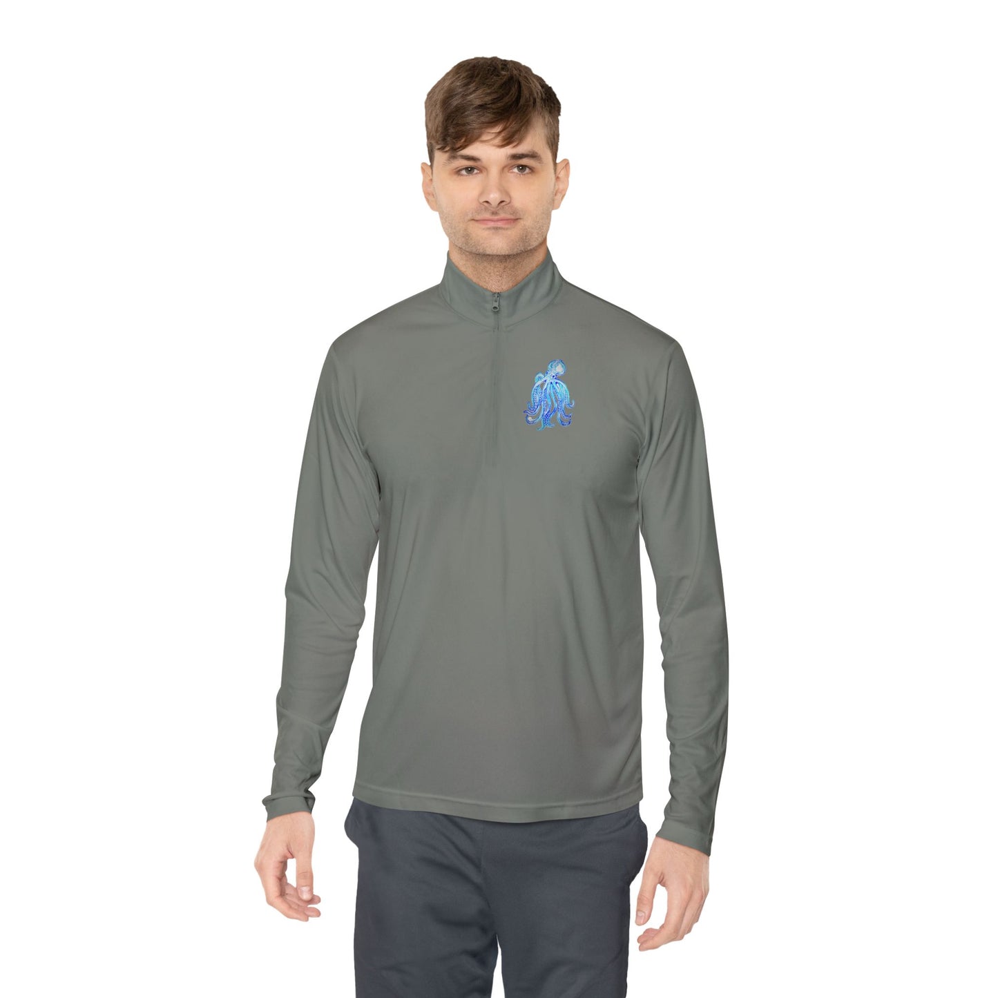 untammed Life Octopus Quarter-Zip Pullover