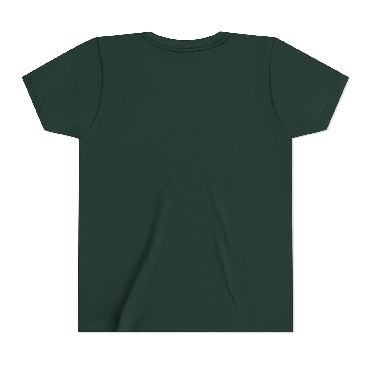 Youth Tee — Cute Christmas Puffin Trio on Plaid |
