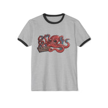 Surreal Oceanic Skull Ringer Tee