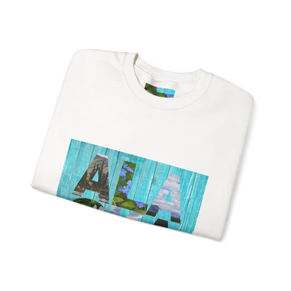 Alaska Crewneck Sweatshirt — Retro 'Alaska' Graphic Pullover
