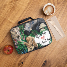 Lunch Bag — 'Mom Life is the Best Life' Woodland Mama Moose Insulated Lunchbox