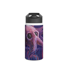 Octopus Art Stainless Steel Water Bottle — Surreal Deep Sea Design