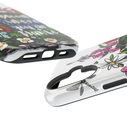 Bloom Where You’re Planted Floral Phone Case — Impact-Resistant
