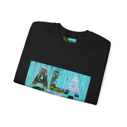 Alaska Crewneck Sweatshirt — Retro 'Alaska' Graphic Pullover