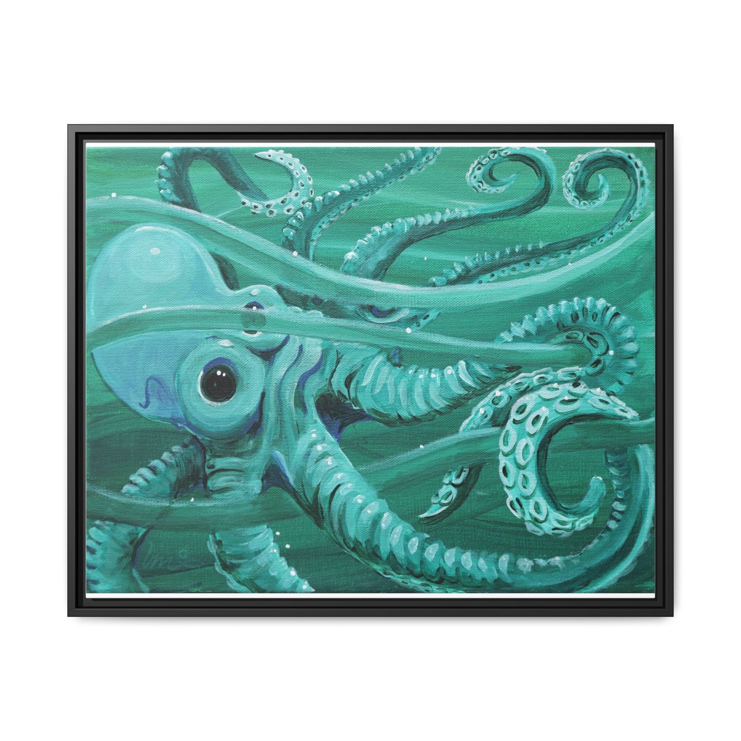 Matte Canvas, Framed (Multi-color)