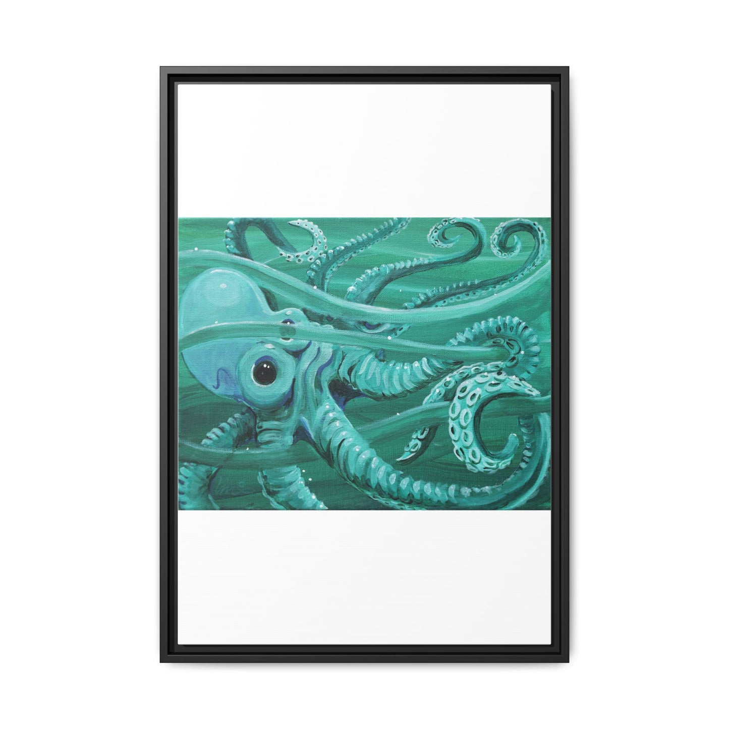 Matte Canvas, Framed (Multi-color)