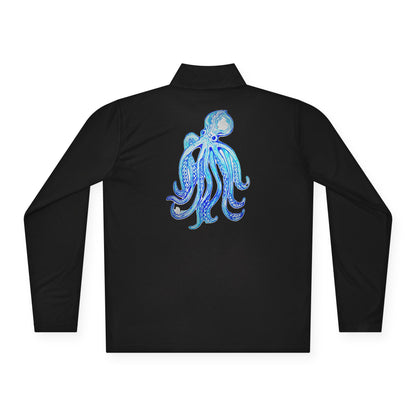 untammed Life Octopus Quarter-Zip Pullover