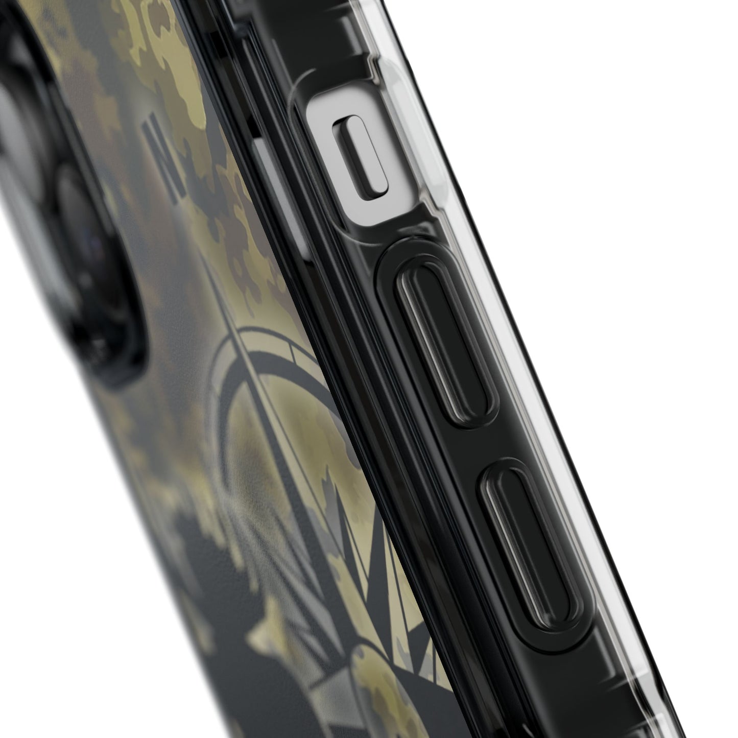 Camo Outdoors Phone Case — Compass & Wildlife Clear Magnetic Impact Case