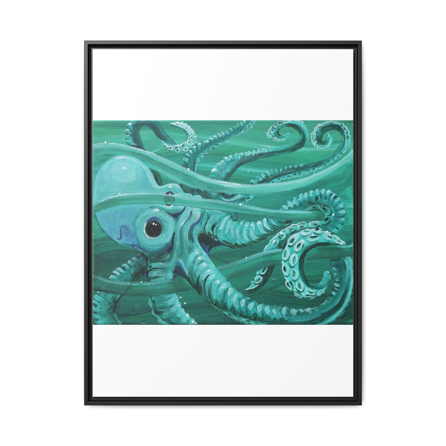 Matte Canvas, Framed (Multi-color)