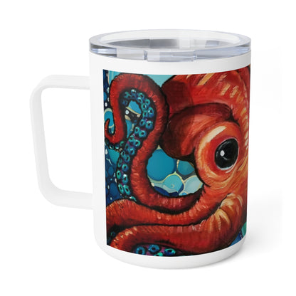 Octopus Sea Creature 10oz Insulated Coffee Mug