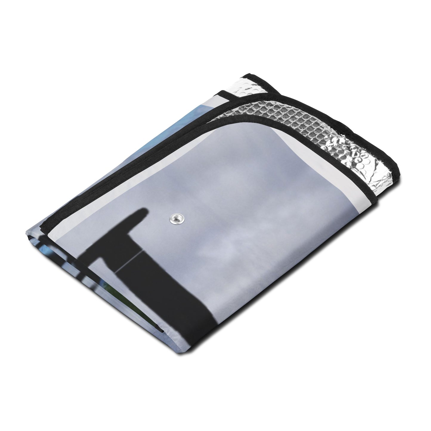 Car Sunshade — "Pop It Like It's Hot" RV Camping Windshield Shade