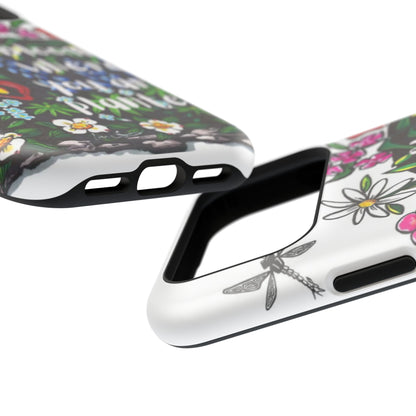 Bloom Where You’re Planted Floral Phone Case — Impact-Resistant