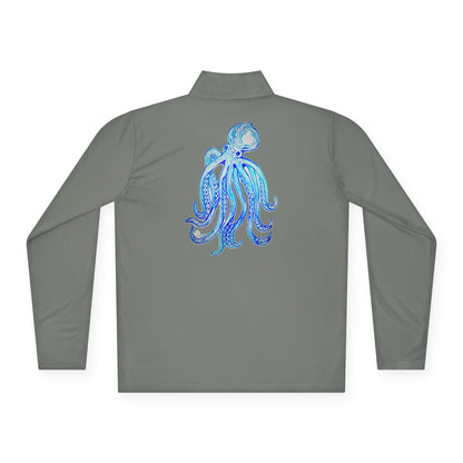 untammed Life Octopus Quarter-Zip Pullover