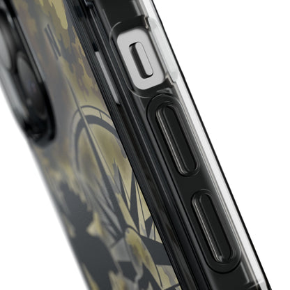 Camo Outdoors Phone Case — Compass & Wildlife Clear Magnetic Impact Case