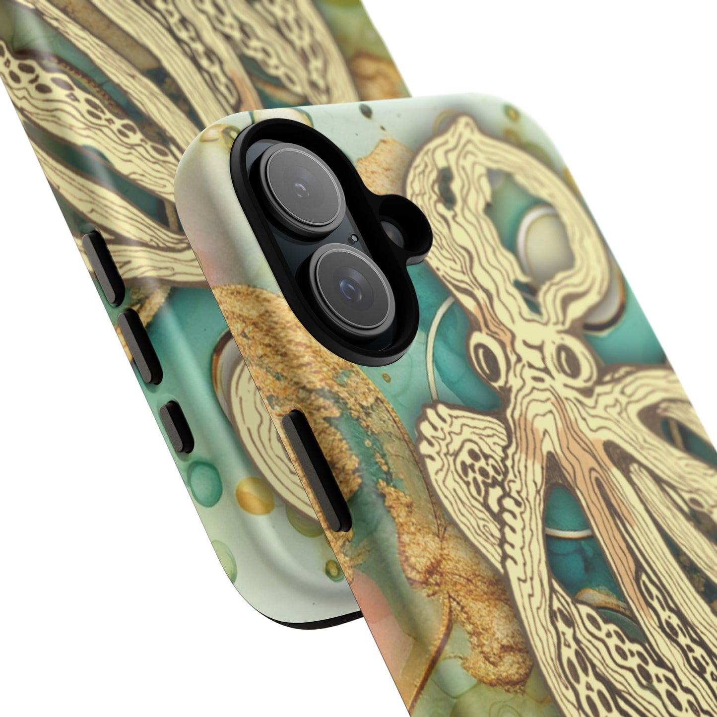 Octopus Art Phone Case – Nautical Oceanic Protective iPhone Cover