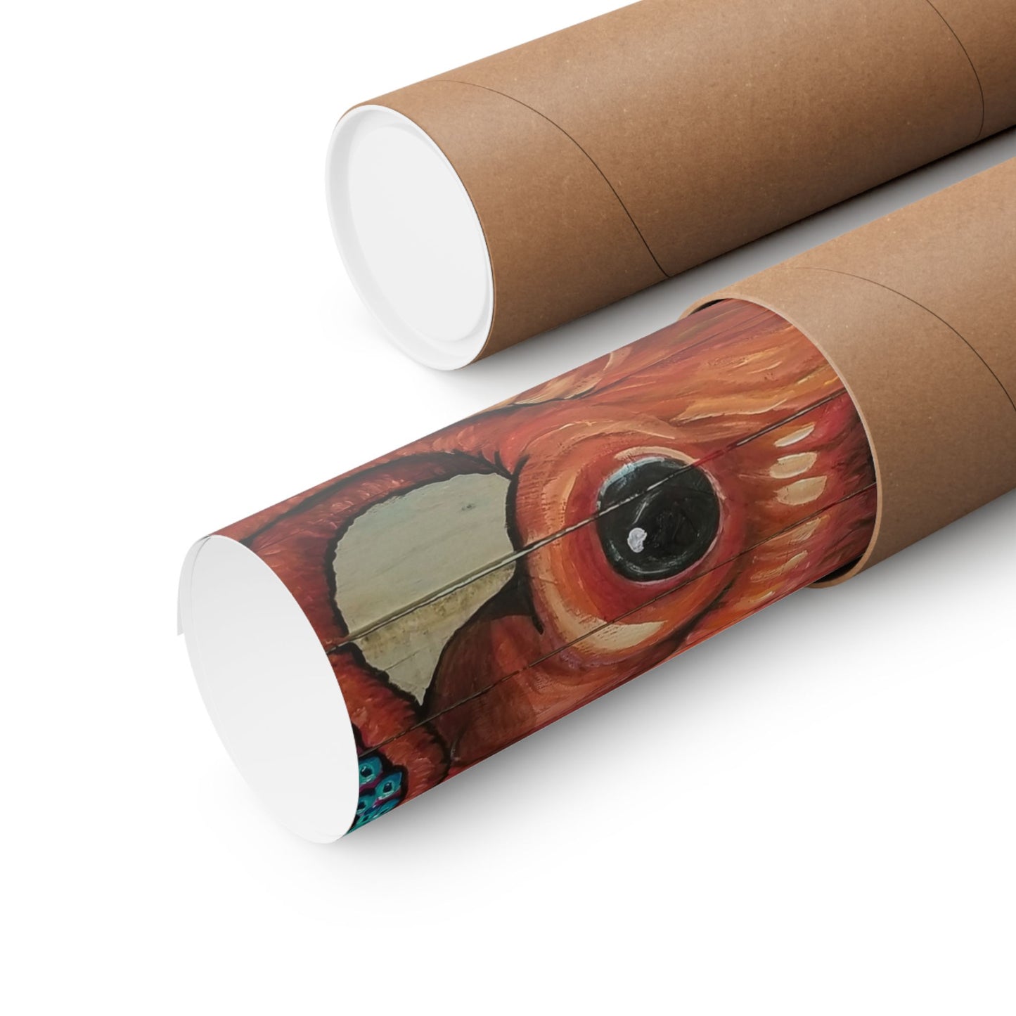 Octopus Wall Art Poster — Matte Horizontal Nautical Print
