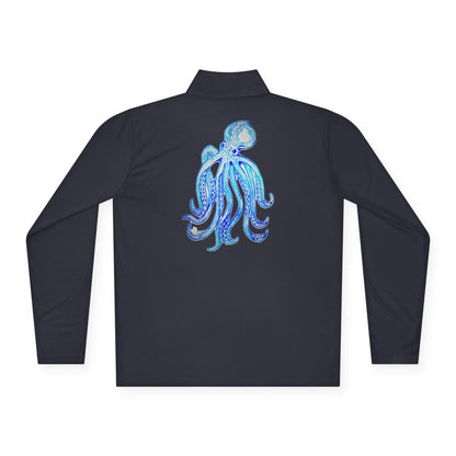 untammed Life Octopus Quarter-Zip Pullover