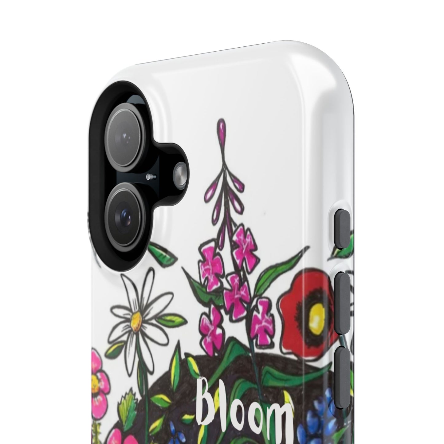 Bloom Where You’re Planted Floral Phone Case — Impact-Resistant