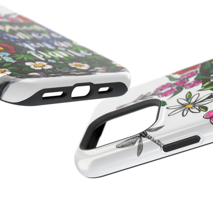 Bloom Where You’re Planted Floral Phone Case — Impact-Resistant