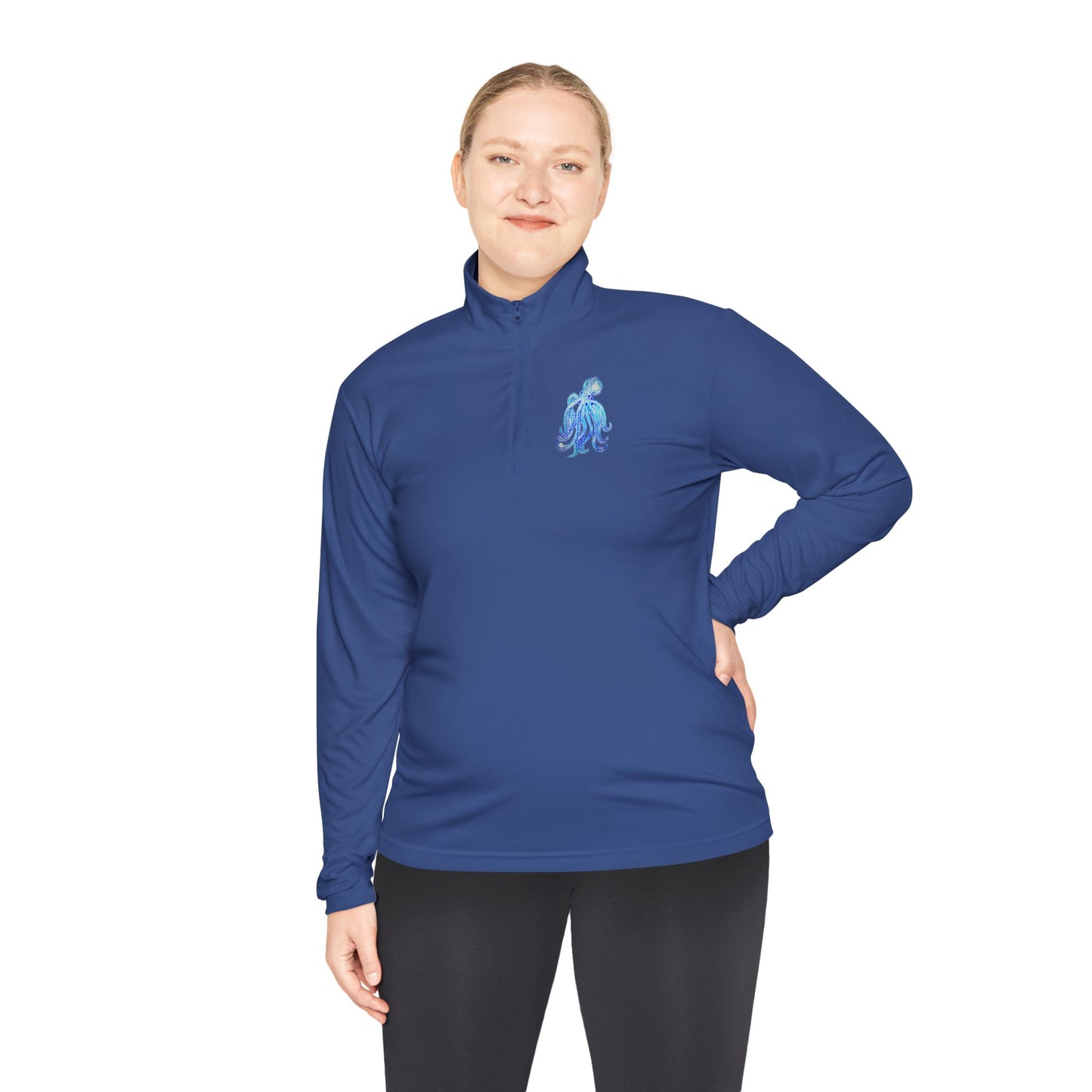 untammed Life Octopus Quarter-Zip Pullover