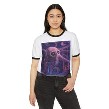 Surreal Oceanic Skull Ringer Tee
