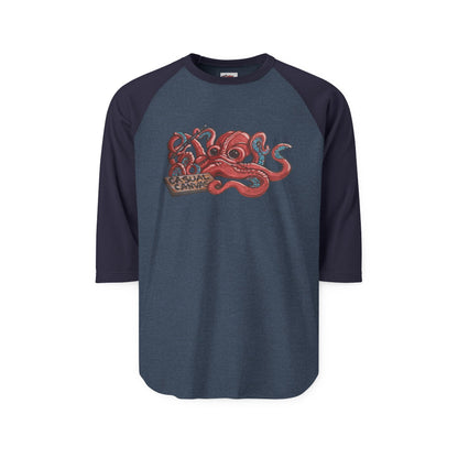 Casual Canvas logo — Vintage Red Kraken Crewneck