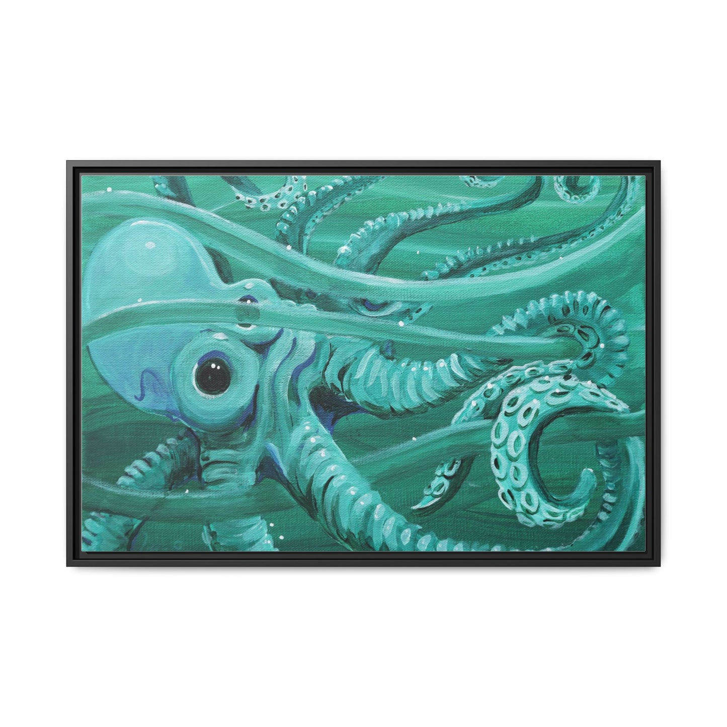 Matte Canvas, Framed (Multi-color)