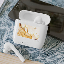 Essos Marble Wireless Earbuds Case — Gold Swirl Charging Case Sticker