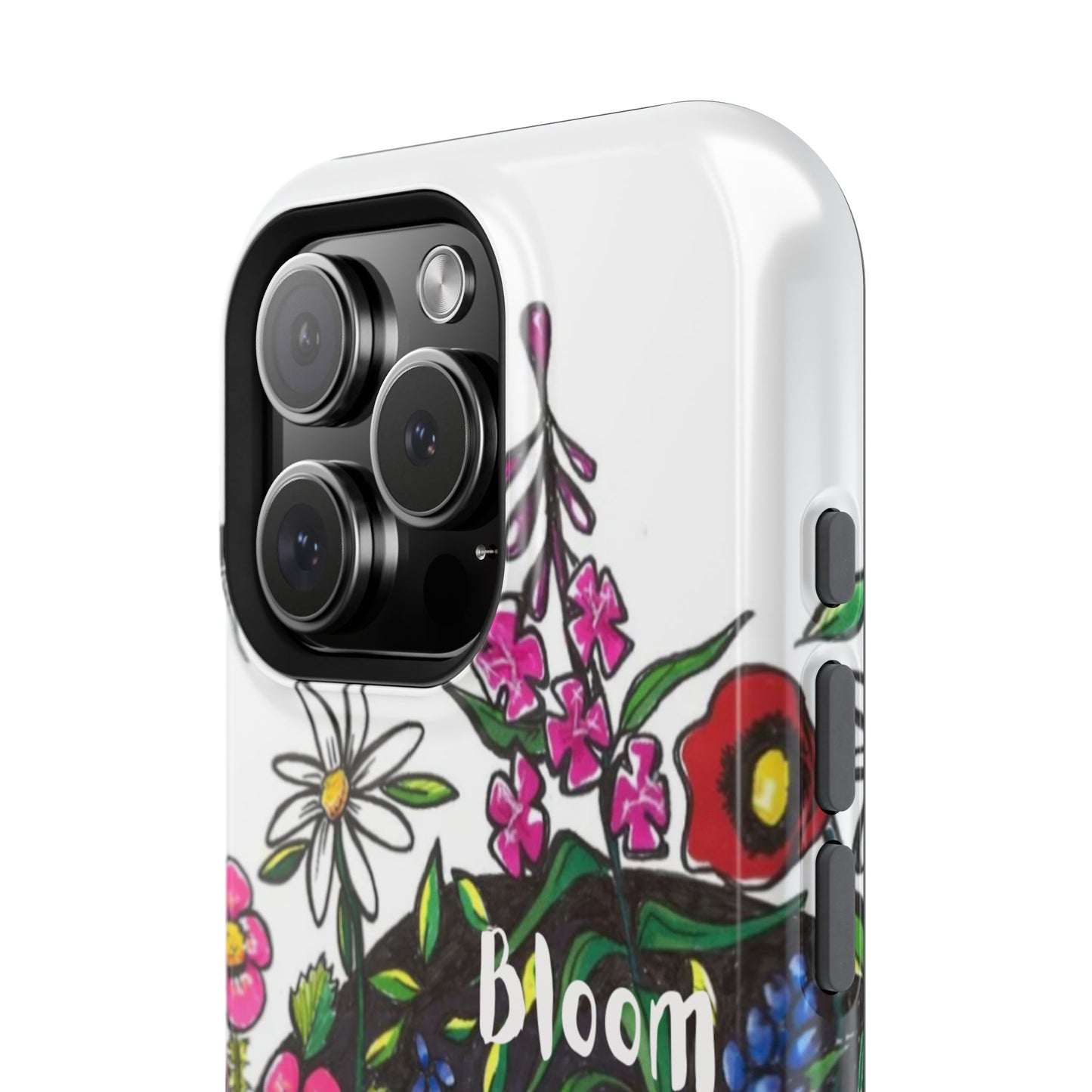 Bloom Where You’re Planted Floral Phone Case — Impact-Resistant