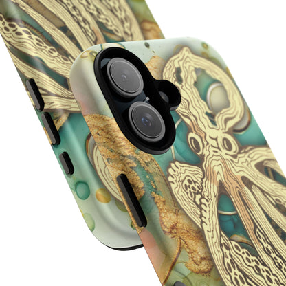 Octopus Art Phone Case – Nautical Oceanic Protective iPhone Cover