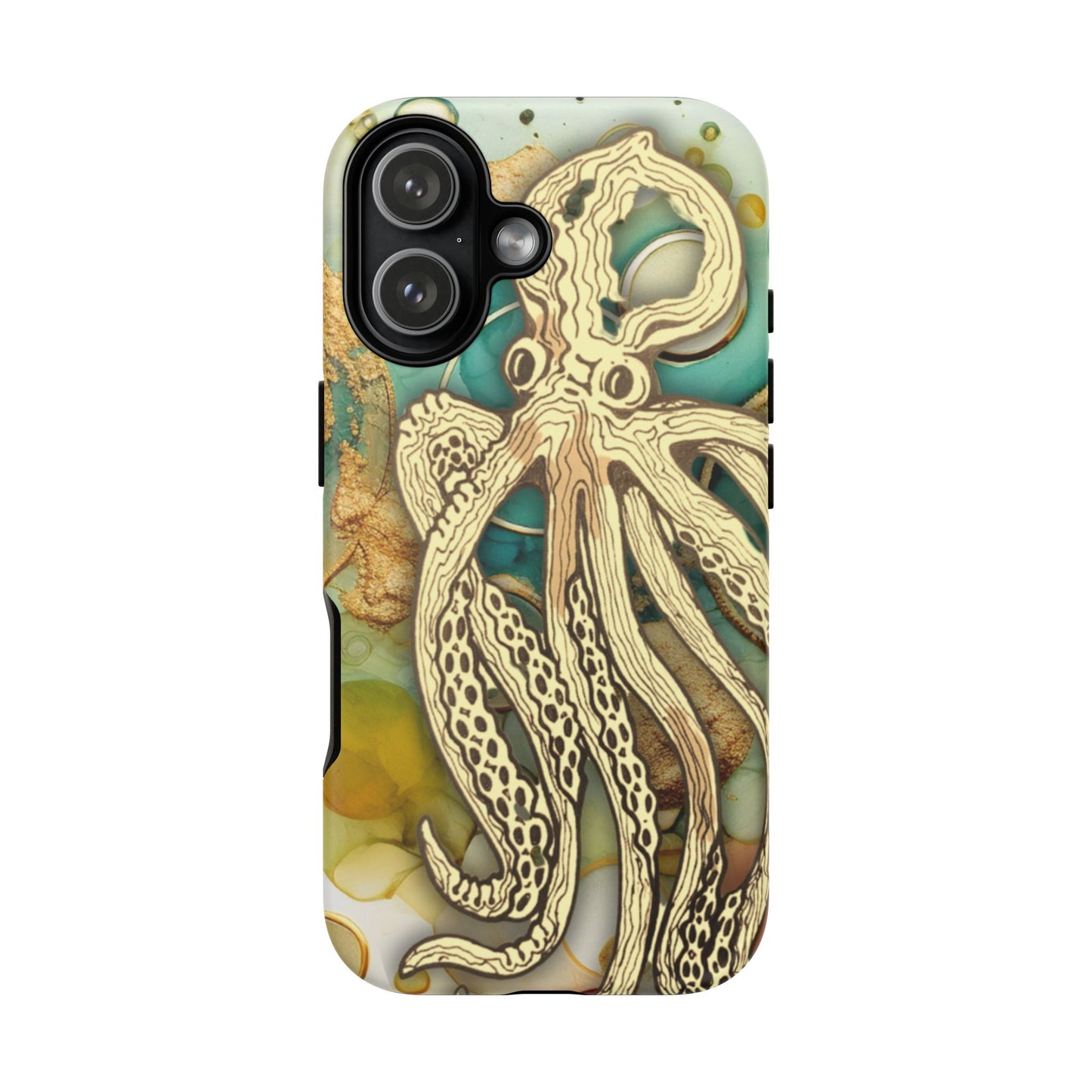 Octopus Art Phone Case – Nautical Oceanic Protective iPhone Cover