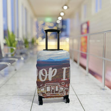 Pop It Camper Luggage Cover — Scenic RV Travel Suitcase Protector