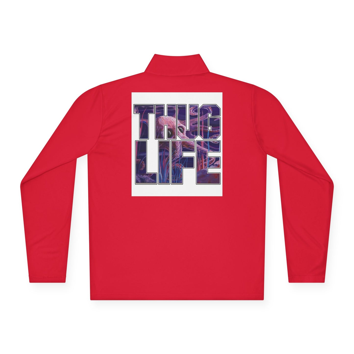 untammed Life Octopus Quarter-Zip Pullover