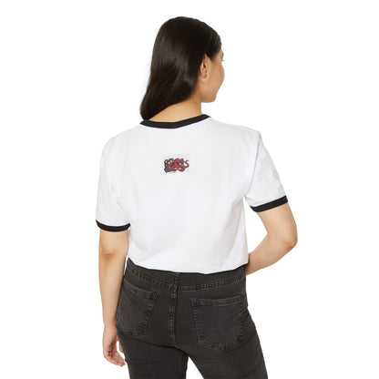 Surreal Oceanic Skull Ringer Tee