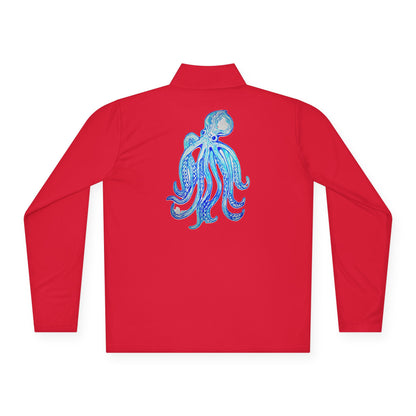 untammed Life Octopus Quarter-Zip Pullover