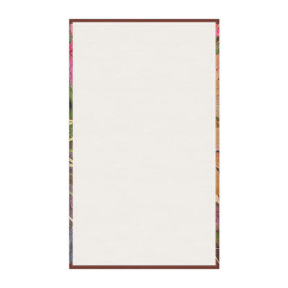 Fall Foilage  Cotton Tea Towel — Red & Green Fall Foliage Kitchen Towel