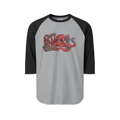 Casual Canvas logo — Vintage Red Kraken Crewneck