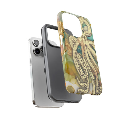 Octopus Art Phone Case – Nautical Oceanic Protective iPhone Cover